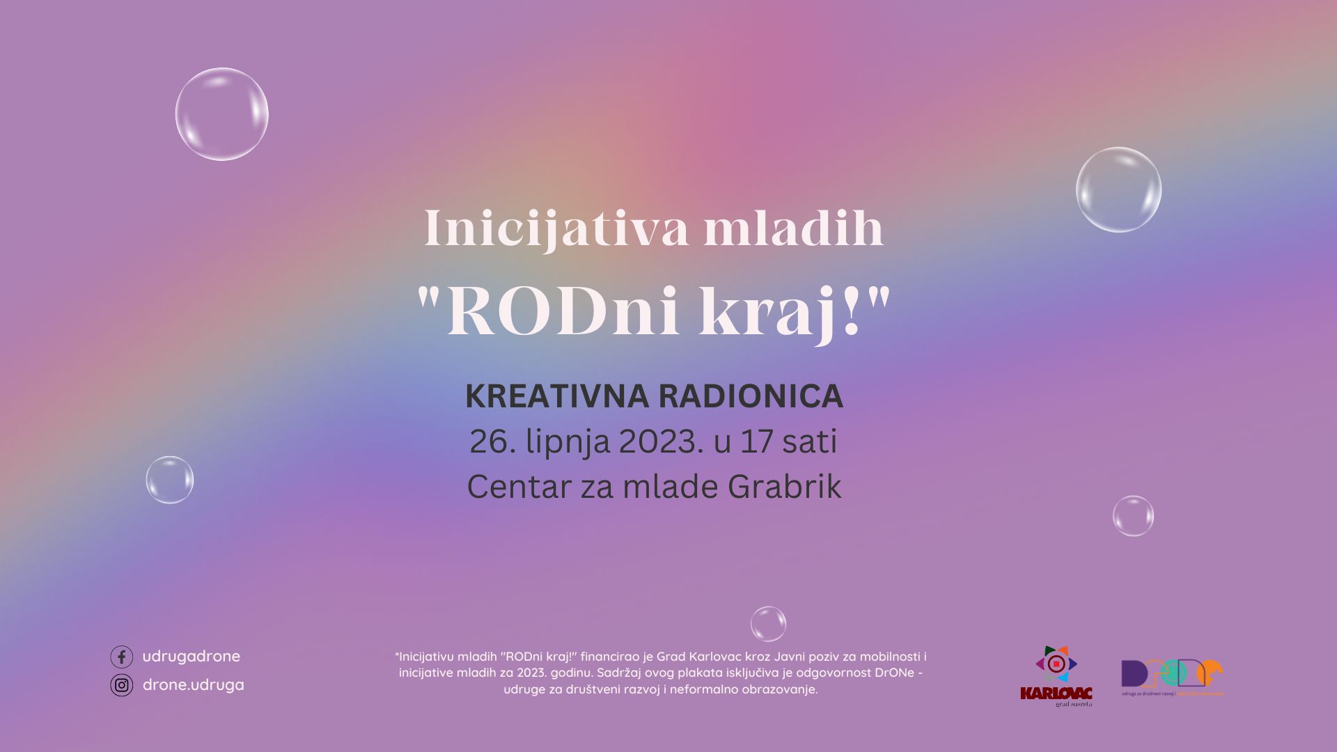 kreativna radionica RODni kraj